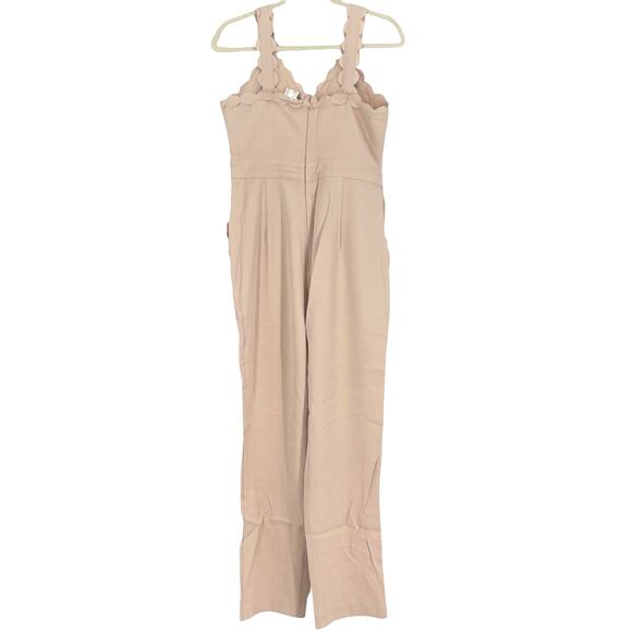 Anthropologie Foxiedox Idris Alabaster Jumpsuit Size Large NWT - Picture 4 of 12